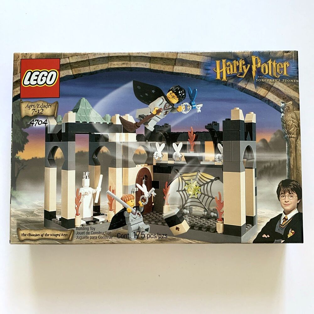 Lego Harry Potter 4704 The Chamber of The Winged Keys New Sealed 2001